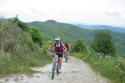 Umbrien leichte MTB Touren per GPS