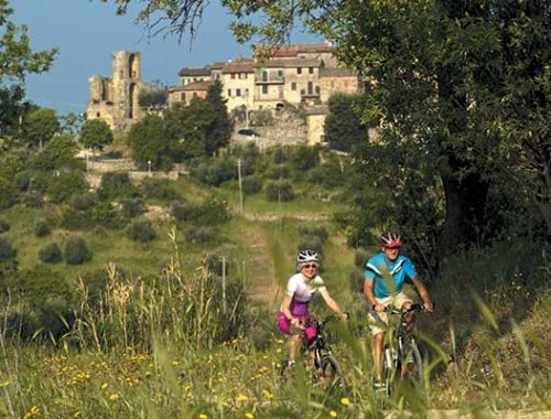 Trekking Bike Tour am Lago Trasimeno bei San Savino ALPStours