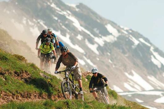 Transalp Alta Rezia - sportif - MTB Trailtour